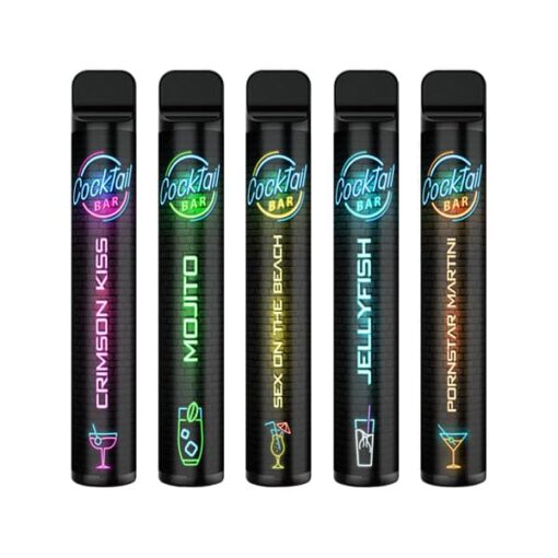 Cocktail Bar 20Mg Disposable (600 Puffs) - The Nicotine Store