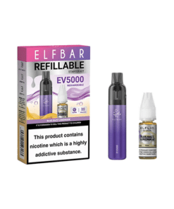 Elf Bar Ev5000 Vape + Elfliq Salt (20Mg) - The Nicotine Store