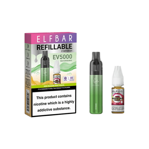 Elf Bar Ev5000 Vape + Elfliq Salt (20Mg) - The Nicotine Store
