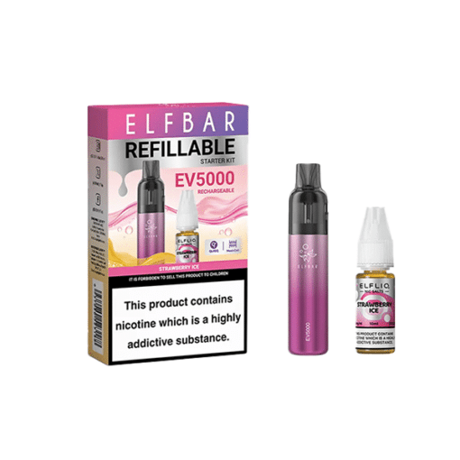 Elf Bar Ev5000 Vape + Elfliq Salt (20Mg) - The Nicotine Store