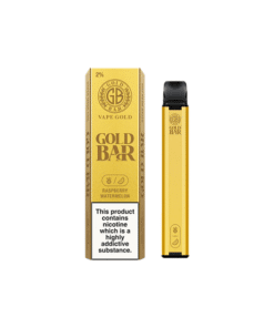 Gold Bar Disposable Vape 20Mg - The Nicotine Store