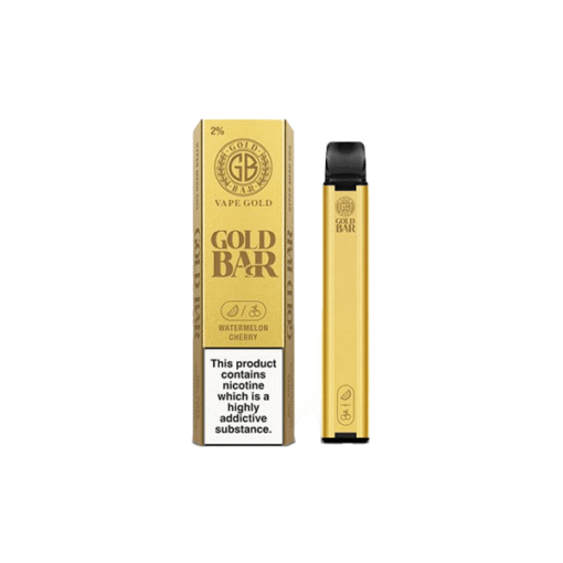 Gold Bar Disposable Vape 20Mg - The Nicotine Store