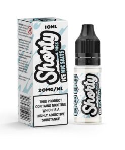 Shorty Nics Ice Salt 20mg Nicotine Shot - The Nicotine Store