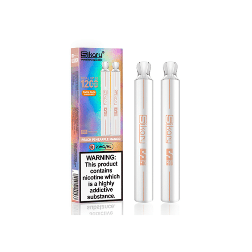Sikary S600 Disposable Twin Pack (1200 Puffs) - The Nicotine Store