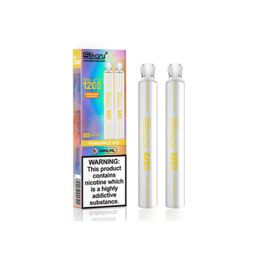 Sikary S600 Disposable Twin Pack (1200 Puffs) - The Nicotine Store