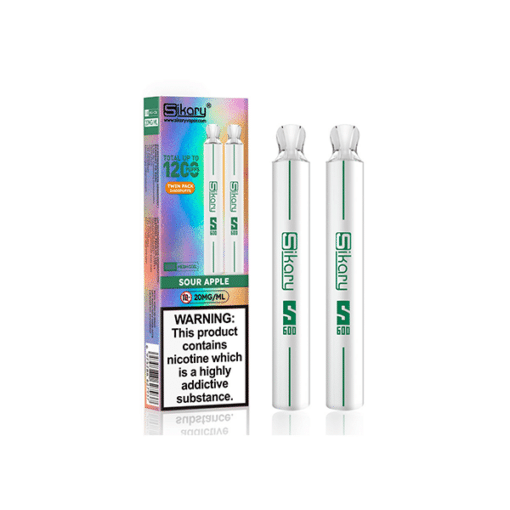 Sikary S600 Disposable Twin Pack (1200 Puffs) - The Nicotine Store