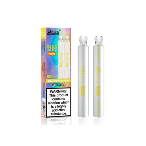 Sikary S600 Disposable Twin Pack (1200 Puffs) - The Nicotine Store