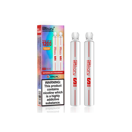 Sikary S600 Disposable Twin Pack (1200 Puffs) - The Nicotine Store