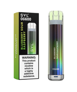 Svl Og600 Disposable Vape 20Mg (600 Puff) - The Nicotine Store