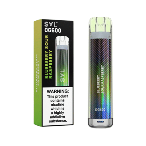 Svl Og600 Disposable Vape 20Mg (600 Puff) - The Nicotine Store