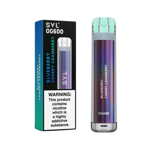 Svl Og600 Disposable Vape 20Mg (600 Puff) - The Nicotine Store