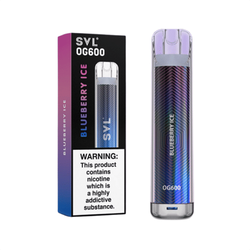 Svl Og600 Disposable Vape 20Mg (600 Puff) - The Nicotine Store