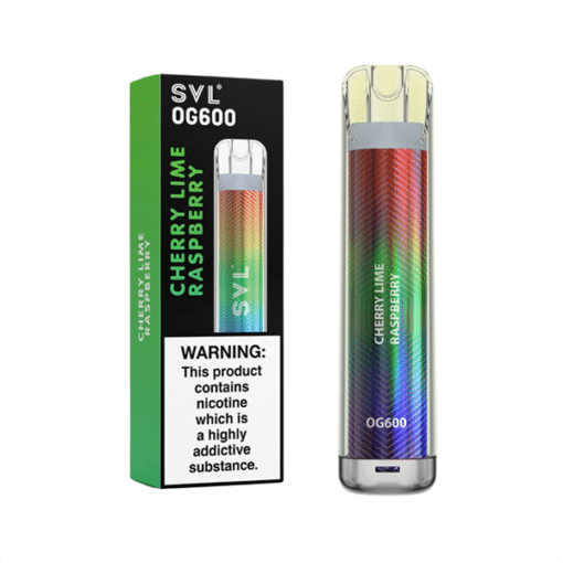 Svl Og600 Disposable Vape 20Mg (600 Puff) - The Nicotine Store