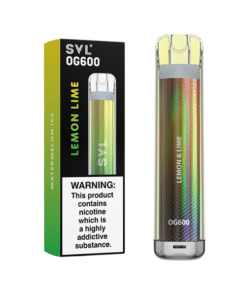 Svl Og600 Disposable Vape 20Mg (600 Puff) - The Nicotine Store