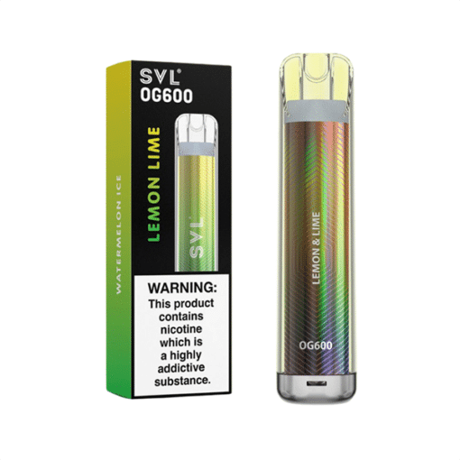 Svl Og600 Disposable Vape 20Mg (600 Puff) - The Nicotine Store