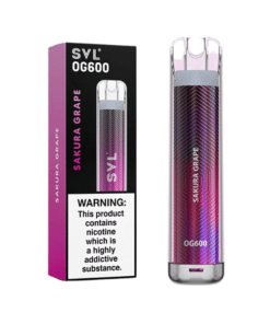 Svl Og600 Disposable Vape 20Mg (600 Puff) - The Nicotine Store