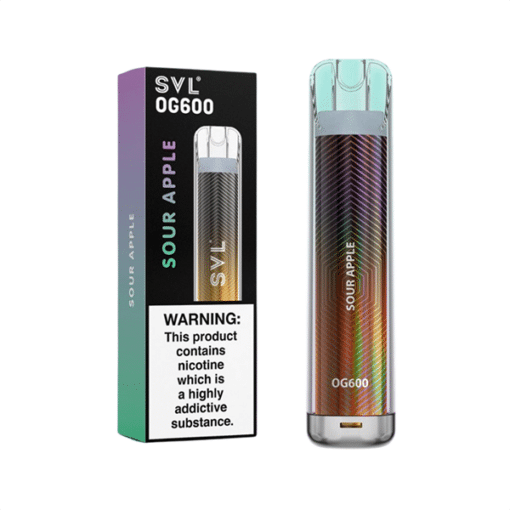 Svl Og600 Disposable Vape 20Mg (600 Puff) - The Nicotine Store