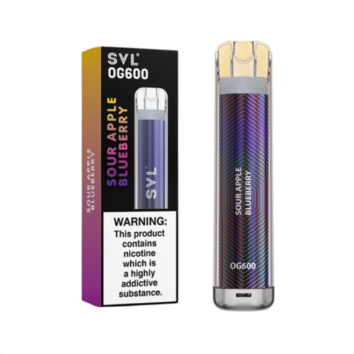 Svl Og600 Disposable Vape 20Mg (600 Puff) - The Nicotine Store