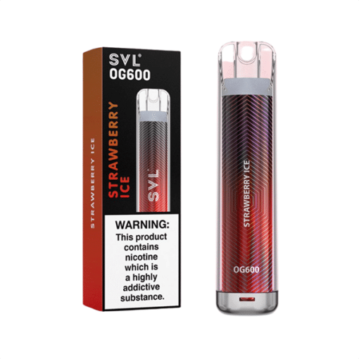 Svl Og600 Disposable Vape 20Mg (600 Puff) - The Nicotine Store