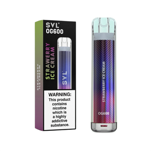 Svl Og600 Disposable Vape 20Mg (600 Puff) - The Nicotine Store