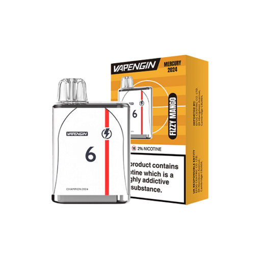 Vapengin Mercury Euro 2024 Edition Vape (600 Puffs) - The Nicotine Store